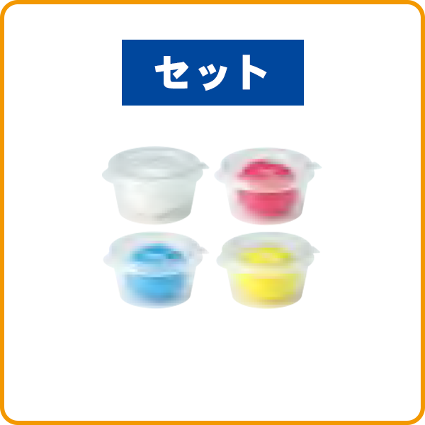 タピオカスライムねんど　4色セット