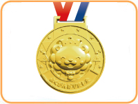 ゴールド・3Dメダル